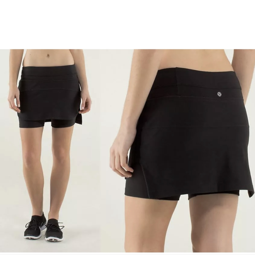 Rare Lululemon Second Chance Skirt Black